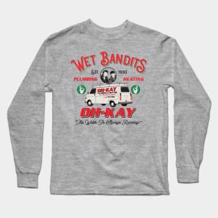 Wet Bandits Plumbing & Heating Long Sleeve T-Shirt